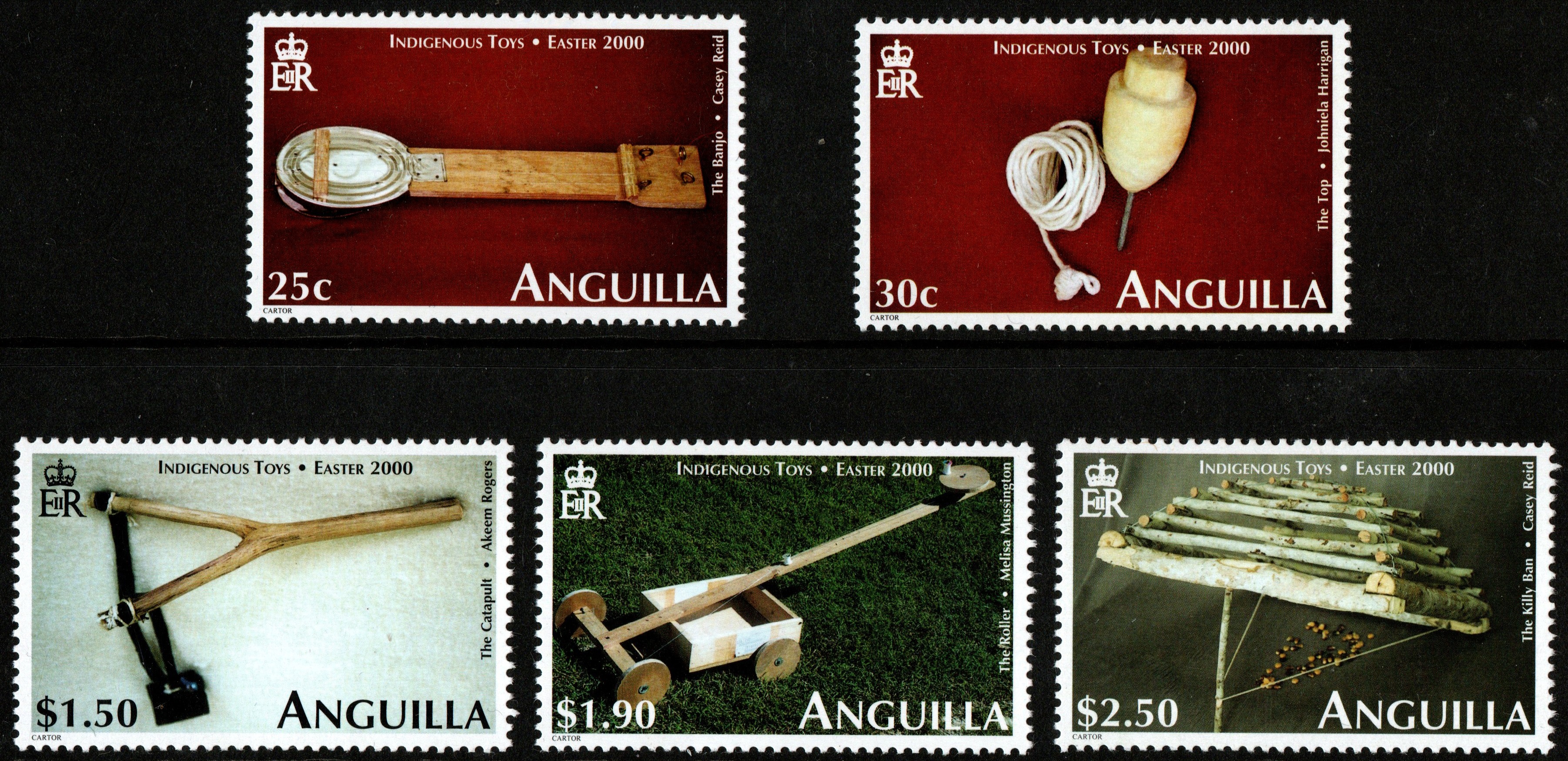 Anguilla SG 1055-9